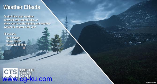 Unity完整地形着色器CTS 2019 – Complete Terrain Shader v2019.1.6的图片4