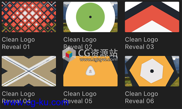 FCPX插件-30种简洁MG图形logo标志动画片头的图片1