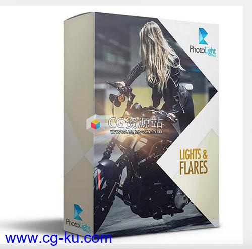 PS镜头光效耀斑图片动作预设 Photo Light Pro – Lights & Flares Pack的图片1