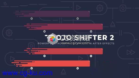 图层关键帧排列移动AE脚本 Dojo Shifter v2.0 by CreativeDojo的图片1