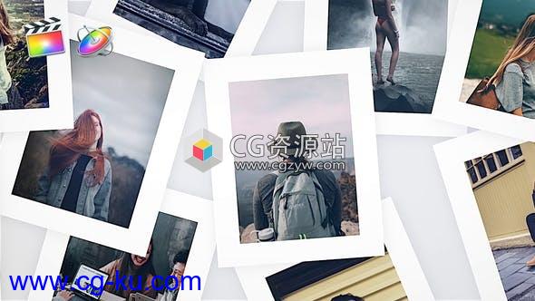 FCPX插件-快速摄影三维照片logo动画Photographic Logo Reveal的图片1