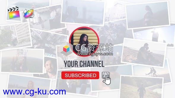 FCPX插件-三维图片飞入社交媒体标志logo动画Social Media Logo的图片1