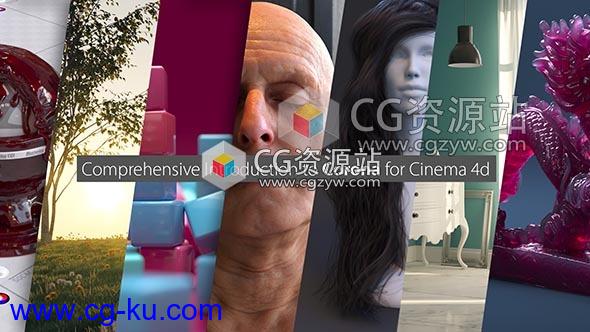 C4D Corona渲染器全面基础入门教程Cinema 4D+工程文件的图片1