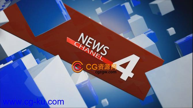 AE模板新闻频道包装 News Channel的图片1