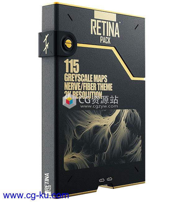 115张抽象神经纤维视网膜2K贴图材质 TFM – Retina Pack的图片1