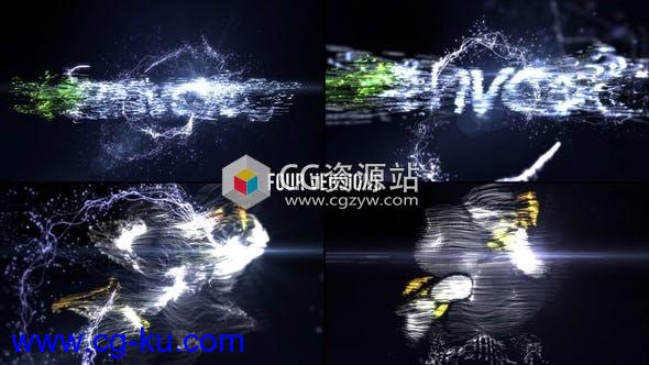 AE模板-抽象动态科技感炫酷粒子logo动画Particle Effect 7的图片1