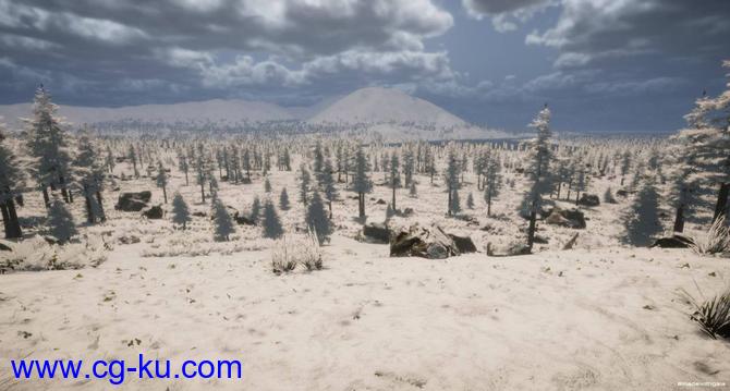 Unity逼真的雪效果特效着色器Global Snow v5.0.1的图片1