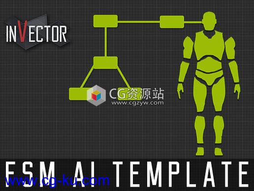 Unity人工智能AI系统FSM AI Template v1.0的图片2