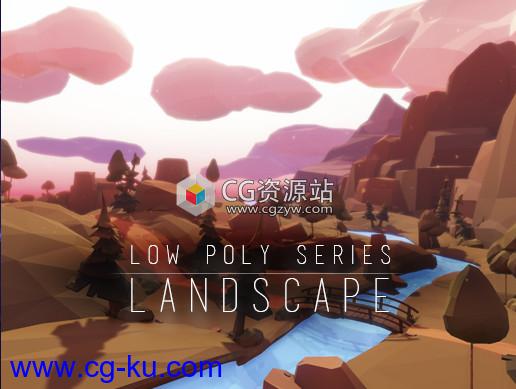 Unity低多边形大自然场景Low Poly Series Landscape 1.3的图片4