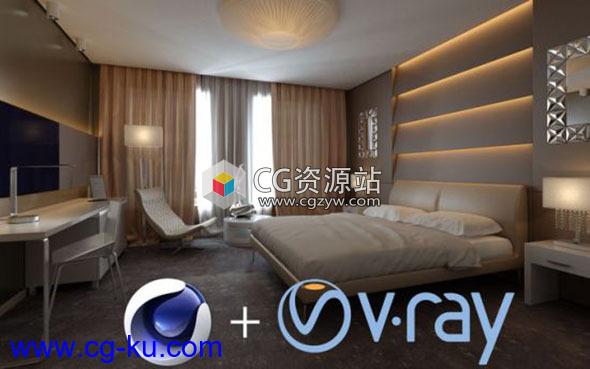 Vray渲染器C4D插件V-Ray 3.70.05 ADV for Cinema 4D R17/R18/R19/R20/R21 Win破解版的图片1