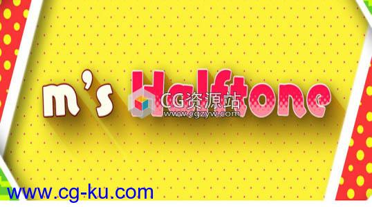 半色调网格填充AE插件Aescripts m’s Halftone v1.4.3 CS5 – CC2019 Win/Mac破解版的图片1