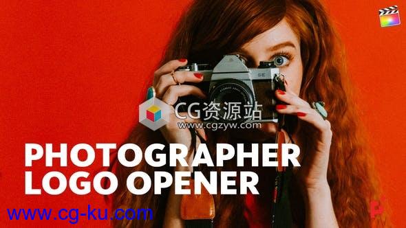 FCPX插件-摄影师单反快门拍摄Logo动画 Photographer Logo的图片1