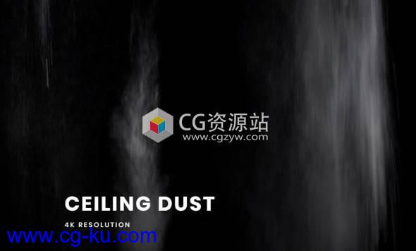 36个粉末尘土灰尘掉落4K视频素材 VFXCentral – Ceiling Dust的图片1