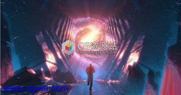 Cinema 4D三维无限循环空间场景C4D教程的图片1