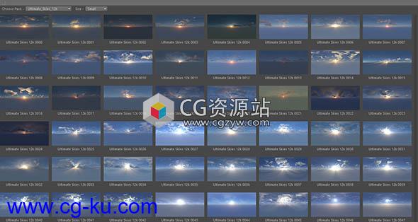 85个4K高动态HDRI天空贴图GSG HDRI Pack: Ultimate Skies的图片1