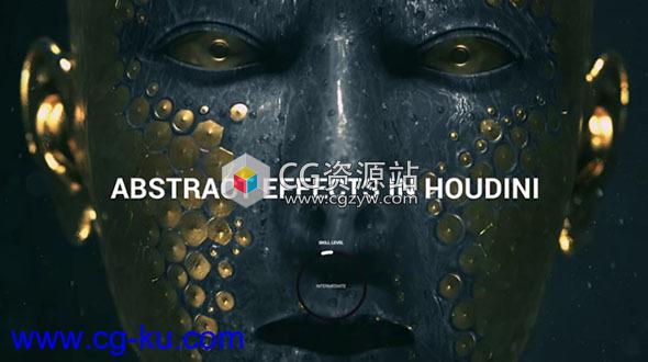 Houdini抽象艺术特效大师级视频教程CGMA的图片1