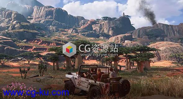 UE4游戏环境场景关卡完全纹理工作流程视频教程CGMA的图片1