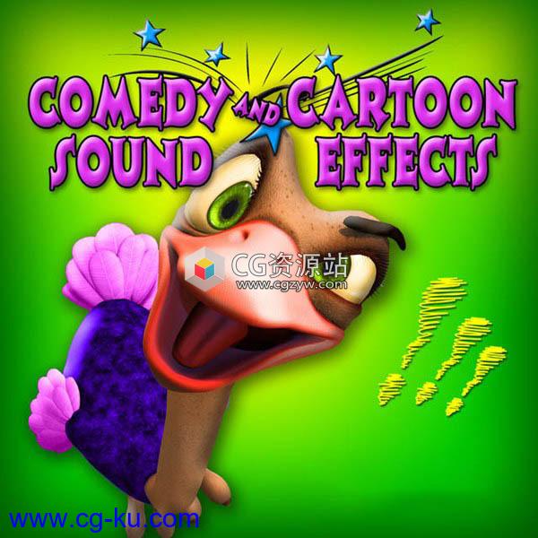 99个卡通喜剧滑稽幽默动物游戏节目搞笑音效素材的图片1