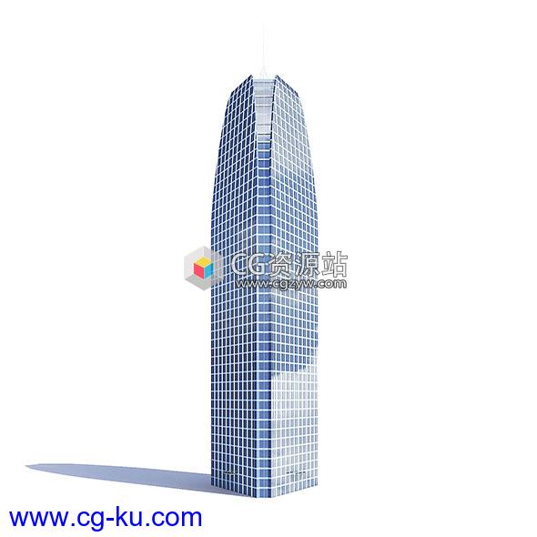20个建筑高楼大厦3D模型 CGAxis第121(C4D/MAX/FBX/OBJ格式)的图片1
