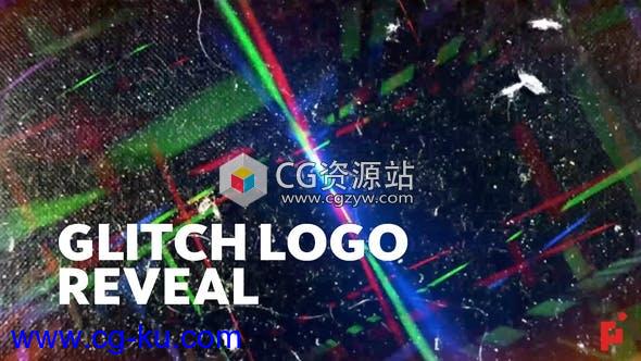 FCPX插件-4K动态数字失真故障画面logo开场片头 + 使用教程的图片1