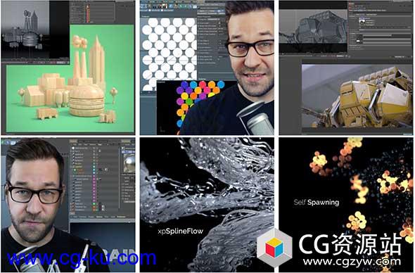 C4D栏目包装Cinema4D GSG 灰猩猩经典初级到高级教程（1-569集）的图片14