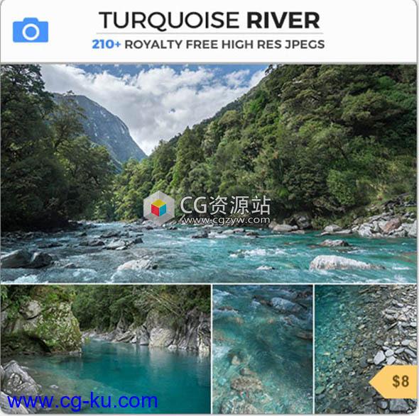 225组河谷河岸河边岩石自然环境高清图片素材的图片2