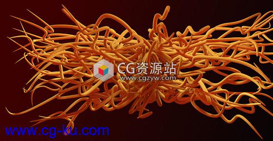 参数随机样条曲线生成C4D插件Umamiv1.22 for Cinema 4D + 使用教程的图片1