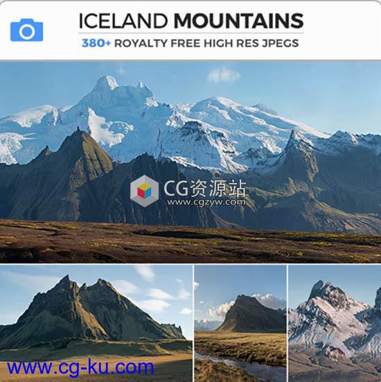 838组冰岛广阔山脉高清图片素材的图片1