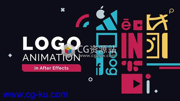 After Effects中logo动画制作AE教程运动学院的图片1