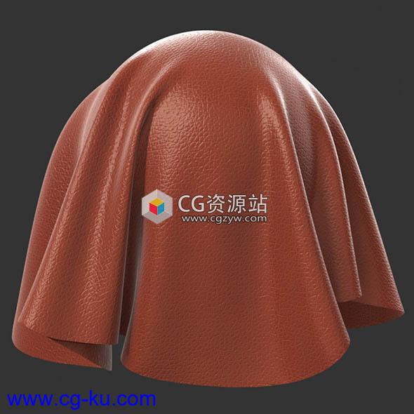 沙发衣物皮革纹理生成器Poliigon Leather Generator的图片1