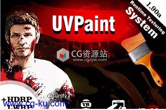 Unity皮肤网格贴花系统 UvPaint v1.90b的图片1