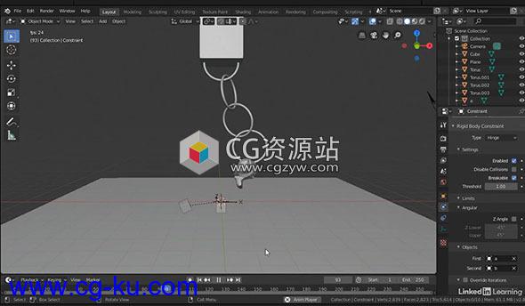 基础新手入门Blender教程 Lynda – Blender 2.83 Essential Training的图片1