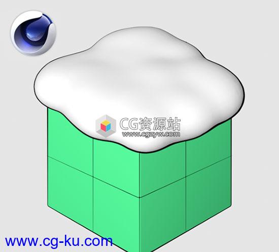 下雪覆盖场景C4D插件 Snowgen 1.0 for Cinema 4D R15-S22的图片1