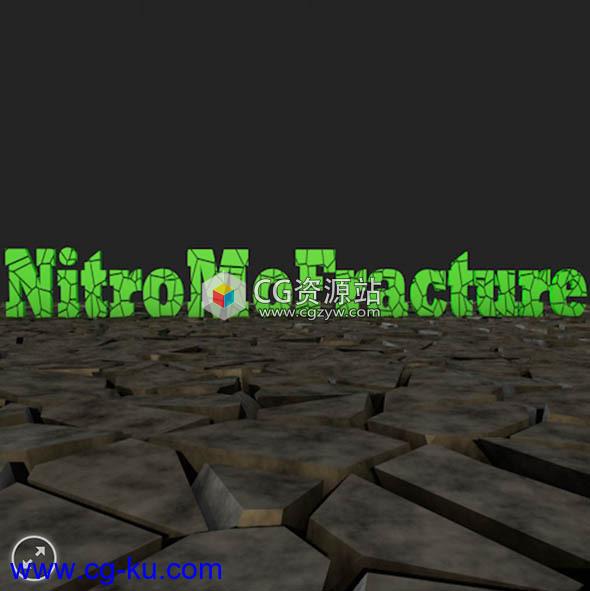 压裂破碎破坏爆破C4D插件Nitro4D NitroMoFracture v1.06 破解版的图片1