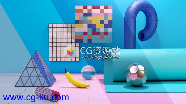 C4D S22新手入门基础教程+英文字幕 Cinema 4D S22的图片1