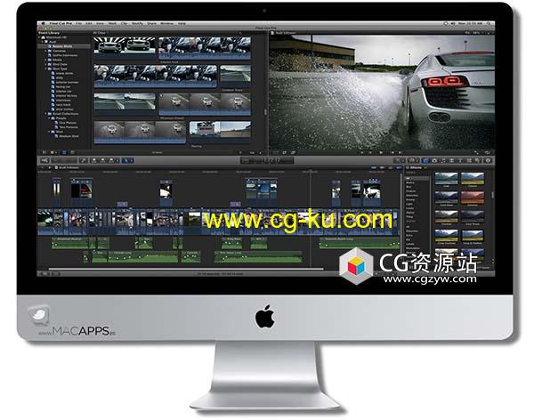 Apple Final Cut Pro X / FCPX v10.4.10 中文版/英文版/多语言破解版的图片1