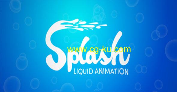 AE脚本-卡通液体飞溅MG动画 Splash v1.01 Win/Mac + 使用教程的图片1