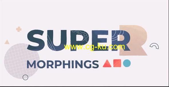 图形变换变形MG动画AE脚本 Super Morphings v1.0.2 + 使用教程的图片1