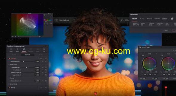 达芬奇17 DaVinci Resolve Studio 17.4.1 中/英文正式版 Win/Mac的图片1