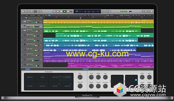 Apple Logic Pro X 10.6.3 苹果专业音乐制作软件Mac中文/英文的图片1