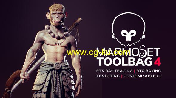 三维场景实时预览软件 Marmoset Toolbag V4.0.3 八猴渲染器 Win/Mac的图片1