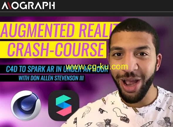 C4D导入Spark AR软件教程 Mograph – C4D to Spark AR Crash-Course的图片1