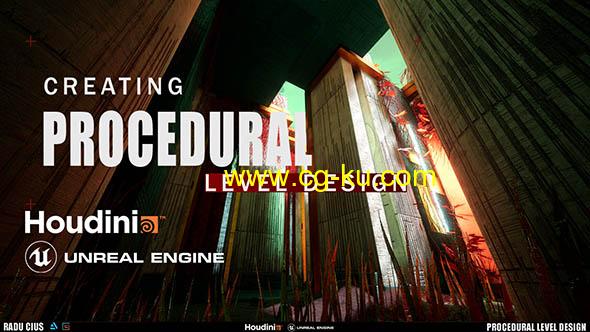 UE4/Houdini游戏关卡程序化设计视频教程+英文字幕的图片1