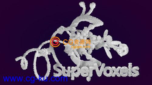 Cinema4D像素化插件 Remotion4D SuperVoxels for Cinema 4D Win64的图片1