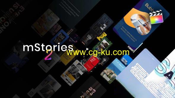 FCPX插件-65组竖屏图片文字包装动画预设 MotionVFX mStories 2 + 使用教程的图片1