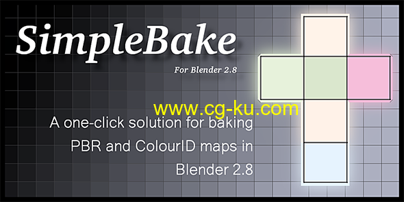 Blender PBR材质贴图烘焙插件 SimpleBake 5.1.2的图片1