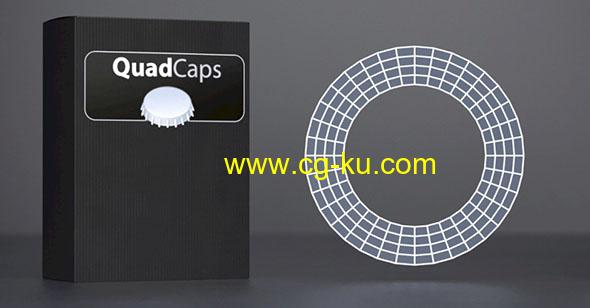 多边形封闭孔洞C4D插件 C4DZone QuadCaps 1.0 For Cinema 4D R23 Win的图片1