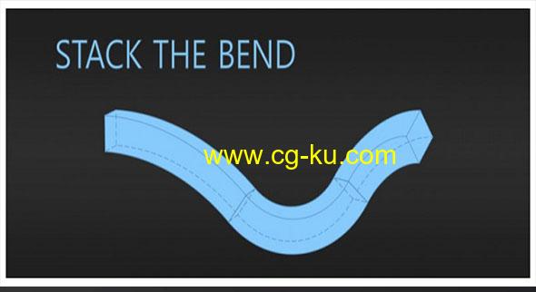 C4D堆叠弯曲变形器插件 Stack The Bend v1.3的图片1