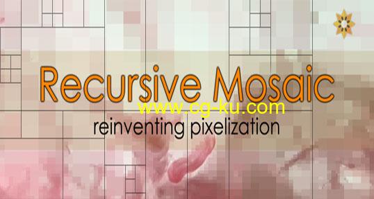 视频马赛克网格像素化视觉效果AE/PR插件 Recursive Mosaic v1.1.2 Win/Mac的图片1