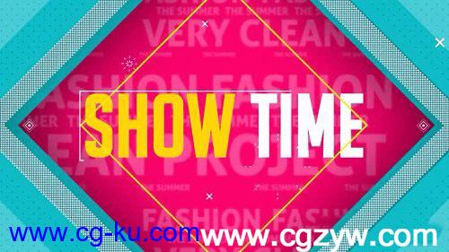 AE模板-时尚动感产品推广信息介绍videohive showtime的图片1